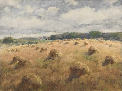 Wheat Field II Vintage Art Print