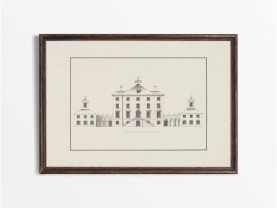 Whitton House Vintage Art Print