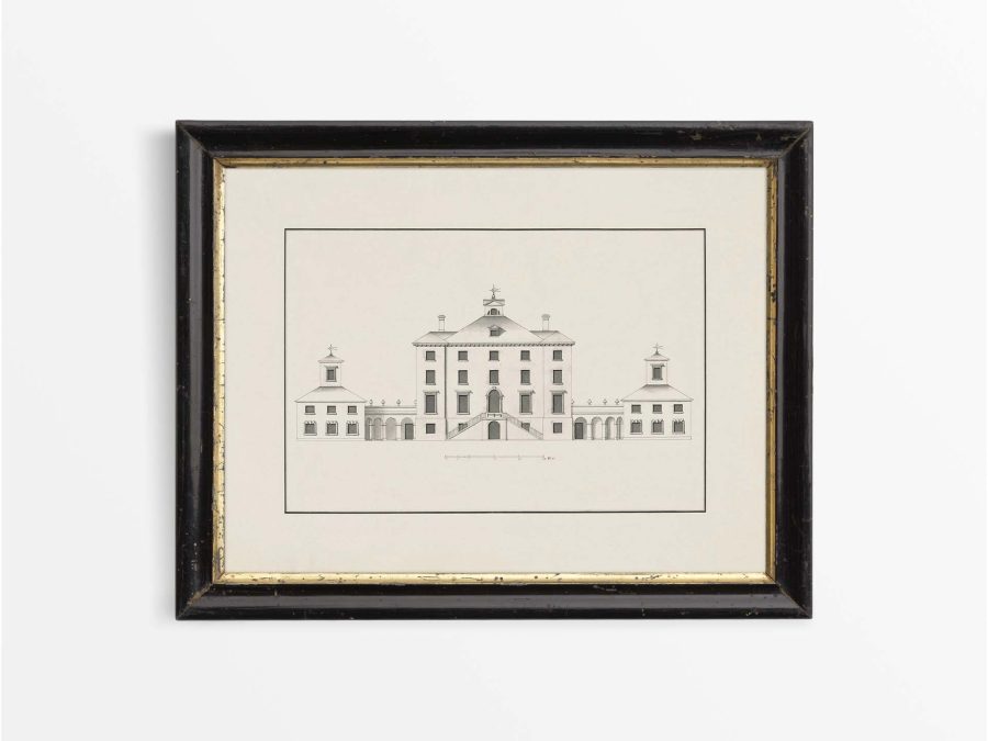 Whitton House Vintage Art Print