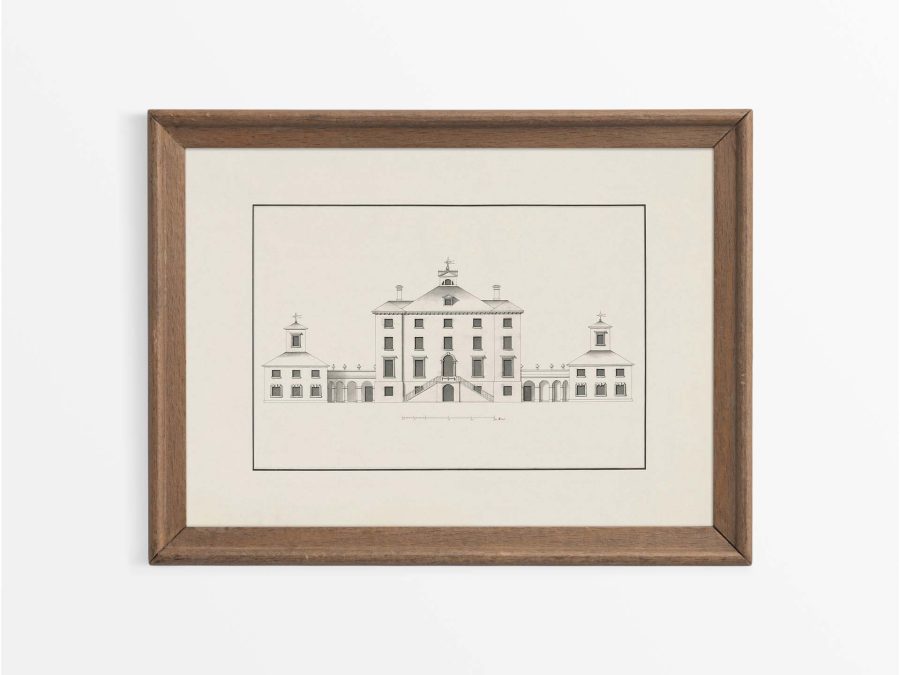 Whitton House Vintage Art Print