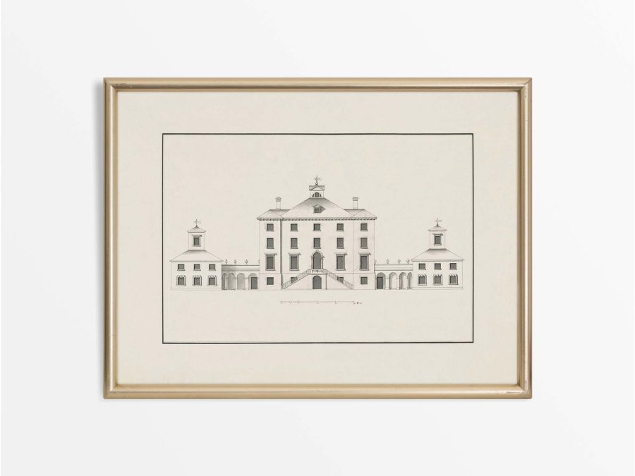 Whitton House Vintage Art Print