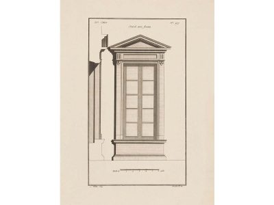 Window II Vintage Art Print