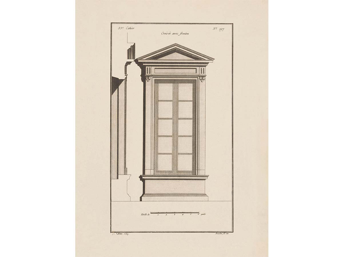Window II Vintage Art Print
