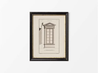 Window II Vintage Art Print