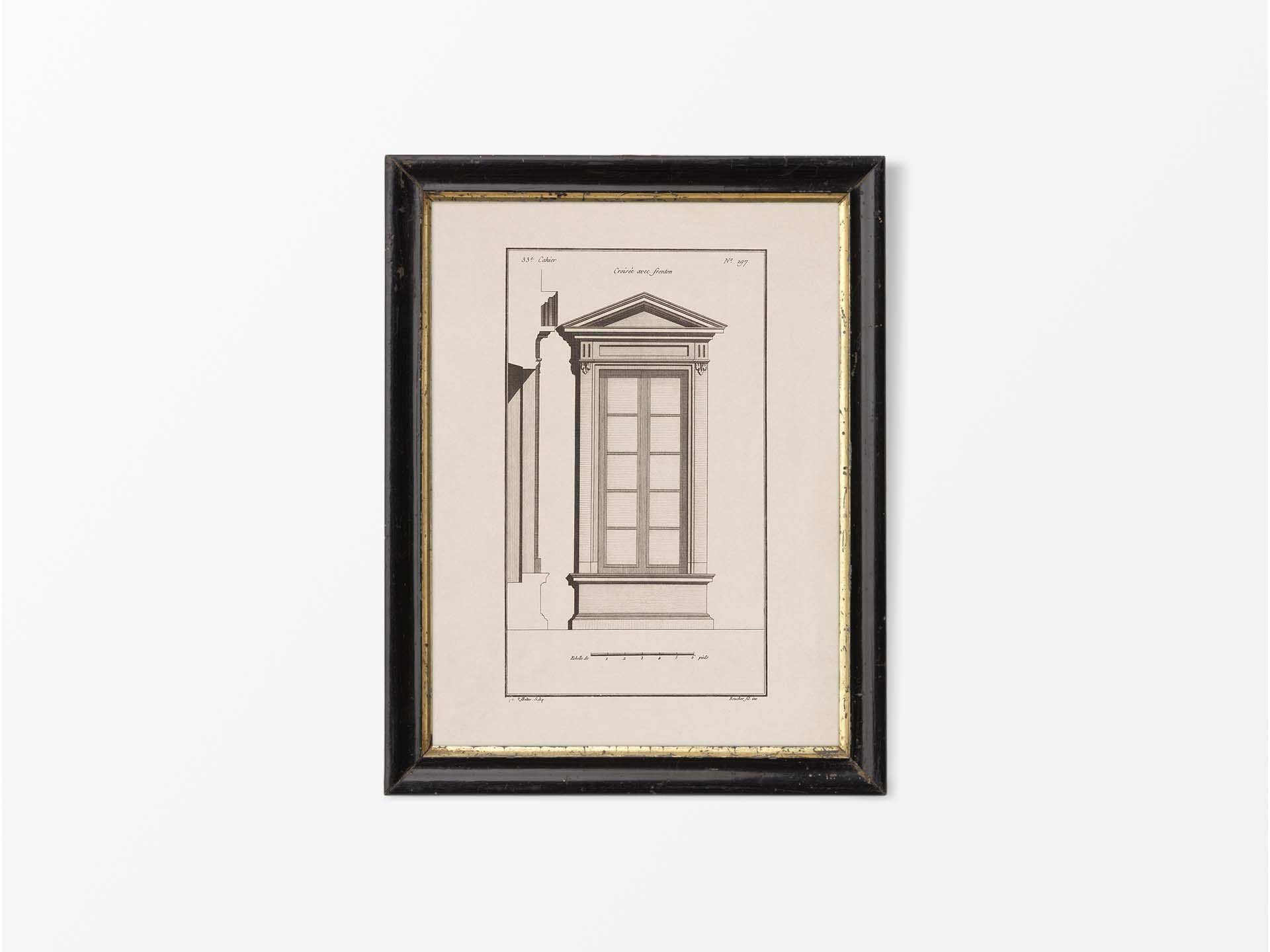 Window II Vintage Art Print