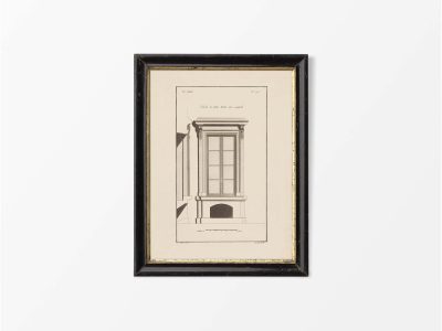 Window Vintage Art Print