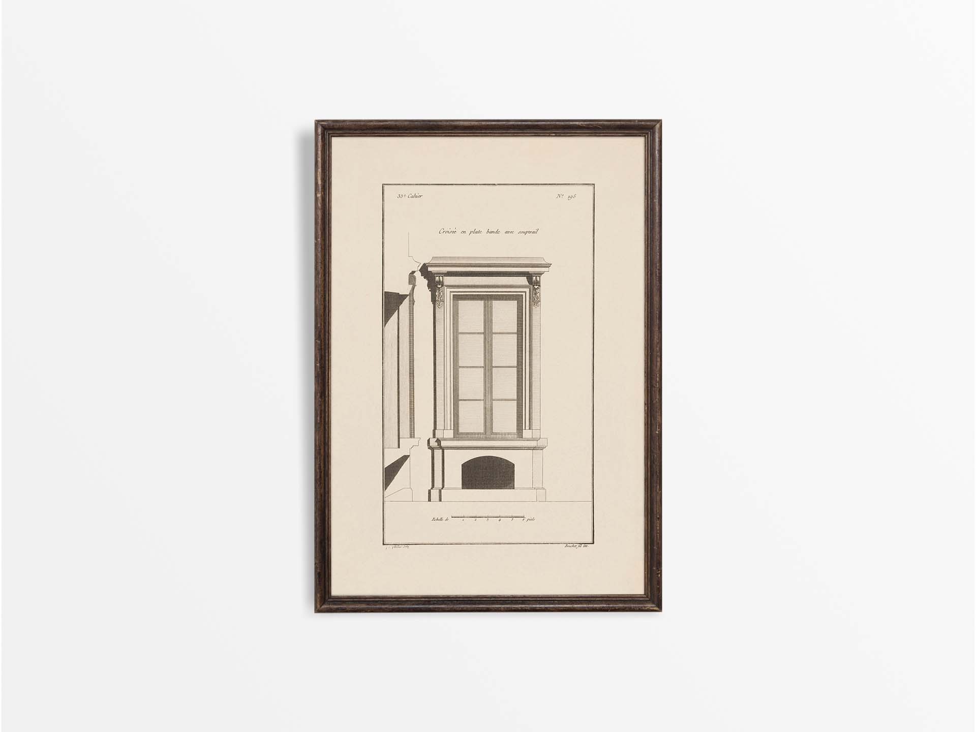 Window Vintage Art Print