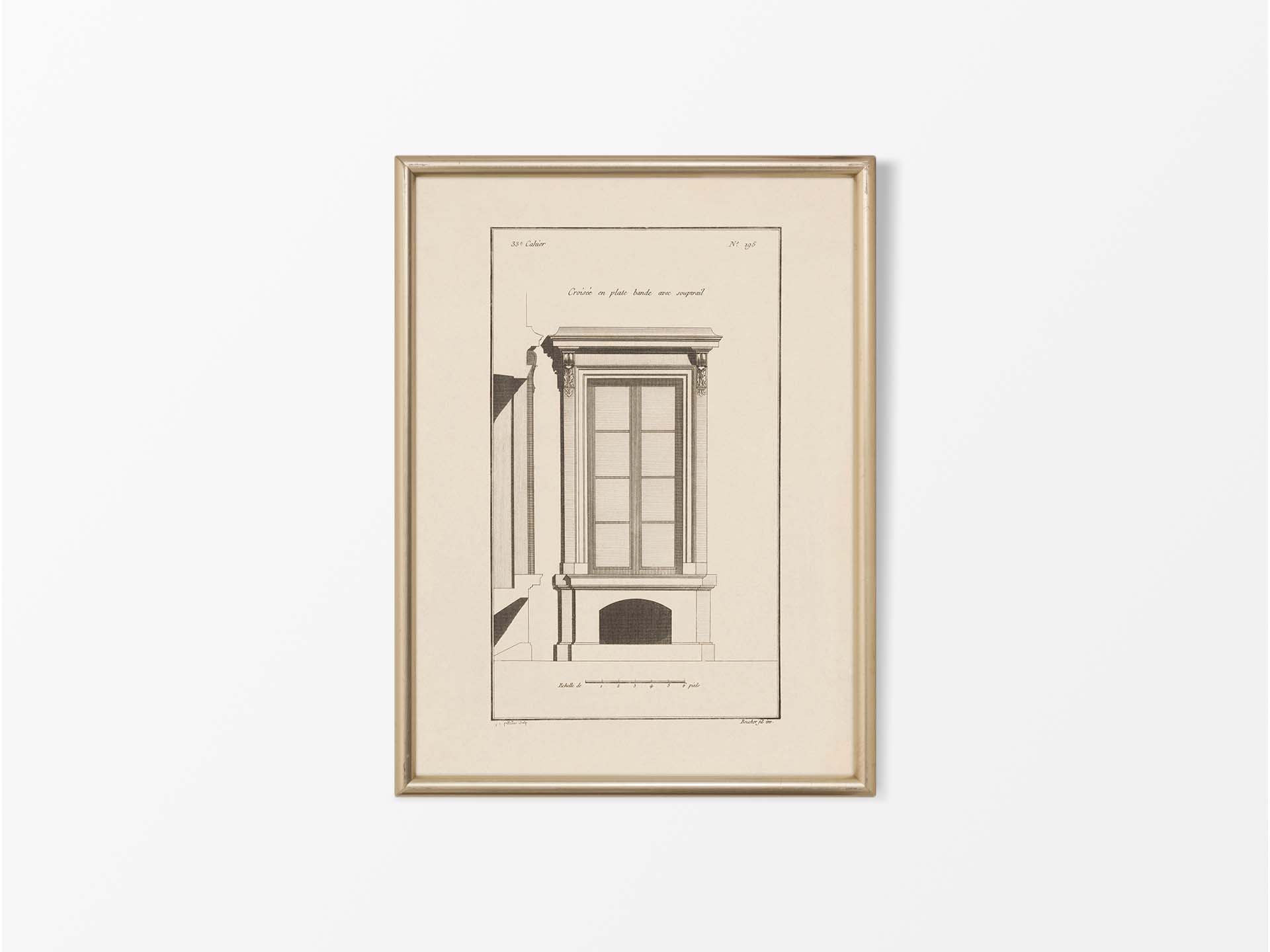 Window Vintage Art Print