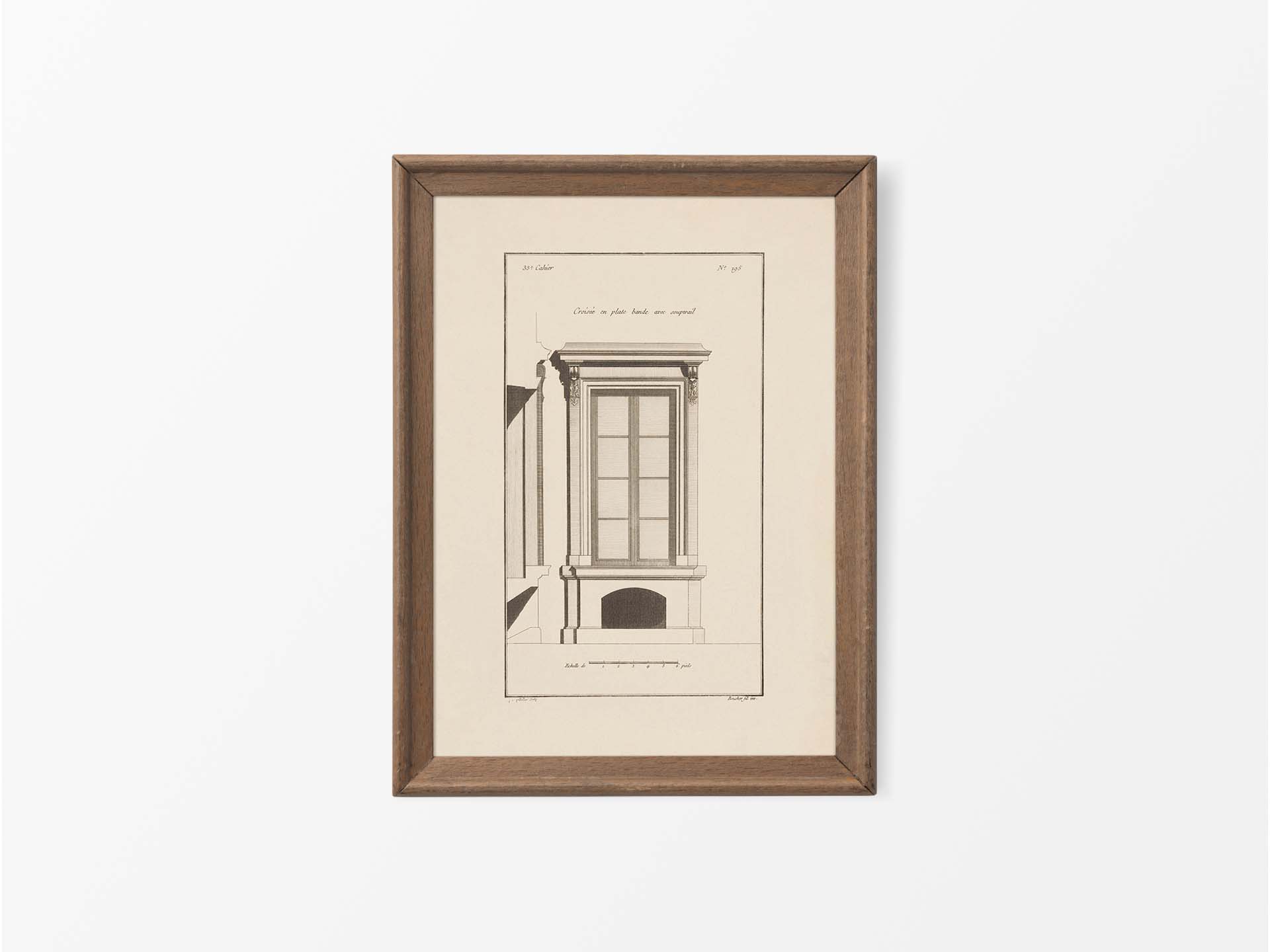 Window Vintage Art Print