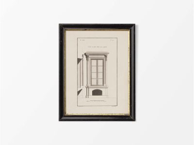 Window Vintage Art Print