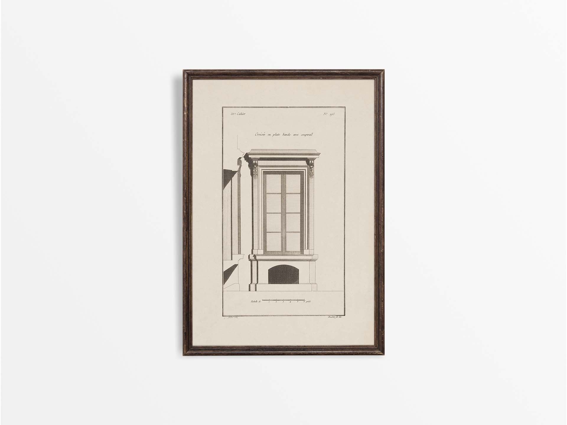 Window Vintage Art Print