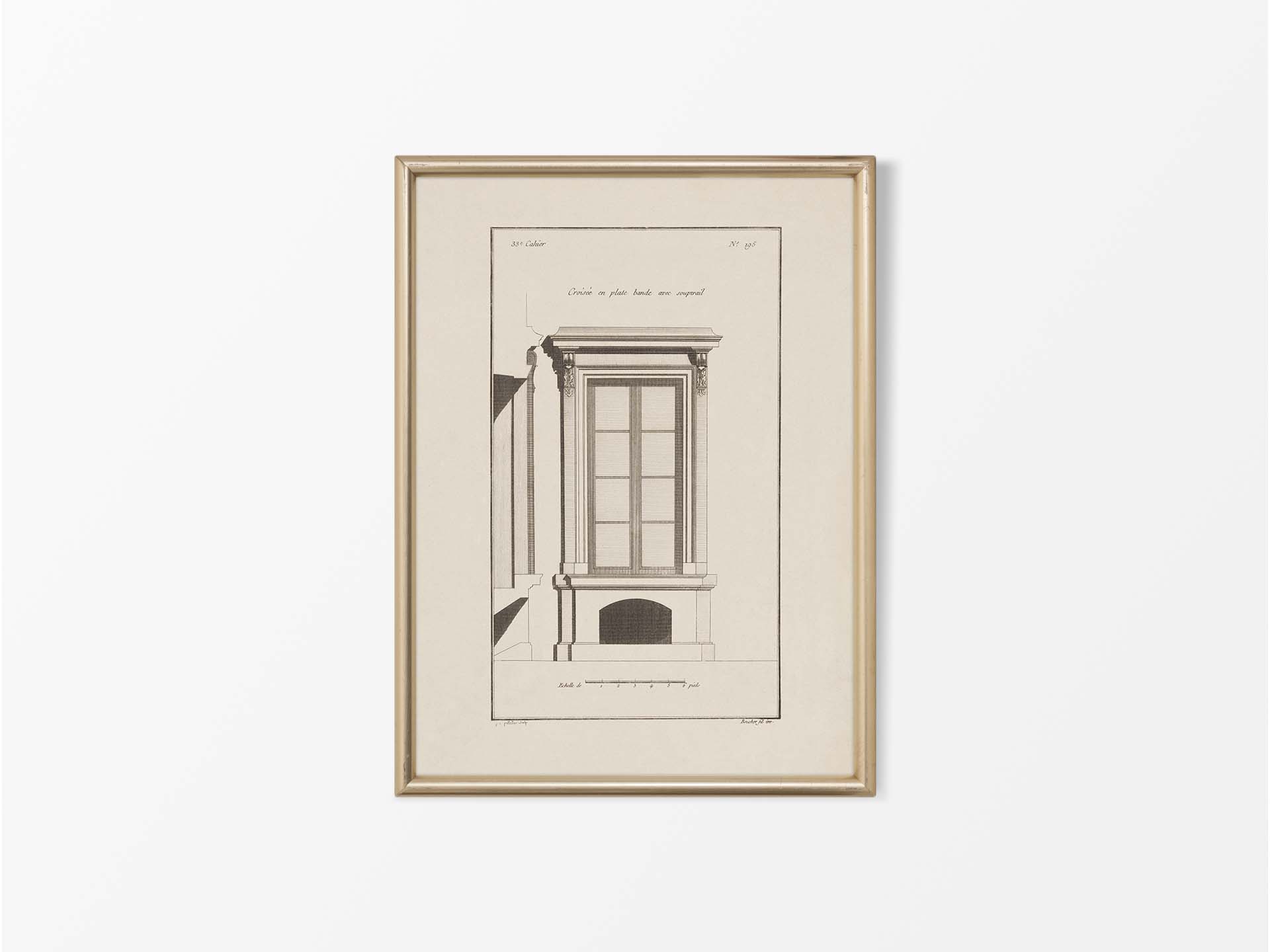 Window Vintage Art Print