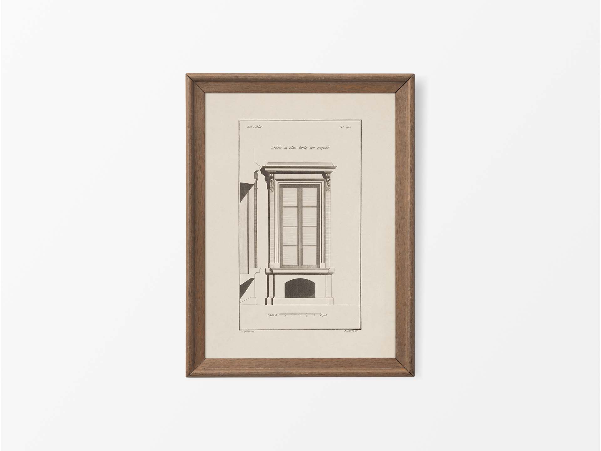 Window Vintage Art Print