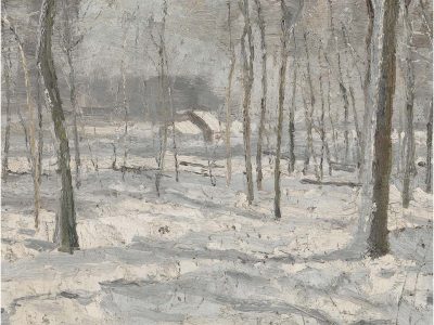 Winter Landscape XII Vintage Art Print