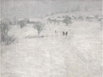 Winter Landscape XIV Vintage Art Print