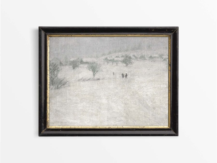 Winter Landscape XIV Vintage Art Print