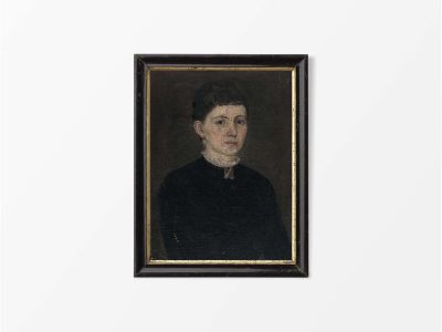 Woman Portrait IV Vintage Art Print