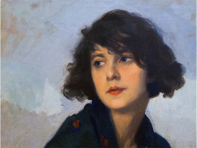 Woman Portrait VI Vintage Art Print