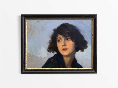 Woman Portrait VI Vintage Art Print